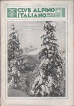 Club Alpino Italiano. Rivista mensile. vol. L. 1931 n. 12