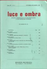 Luce e ombra. Rivista di parapsicologia. Anno 98, n. 4 ottobre-dicembre 1998