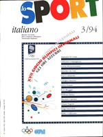 Lo sport italiano. Rivista mensile del CONI. 1994 n. 3