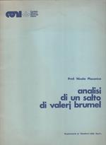 Analisi di un salto di Valerj Brumel - Nicola Placanica