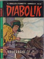 Diabolik Naufragio - Anno XIV Nr. 13