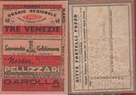 Orario ferroviario Pozzi. Tre Venezie. 1948