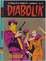 Diabolik L'ostaggio - Anno XV Nr. 21