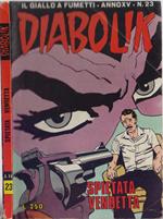 Diabolik Spietata vendetta - Anno XV Nr. 23