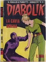 Diabolik La cavia umana - Anno XVI Nr. 2