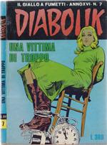 Diabolik Una vittima di troppo - Anno XVI Nr. 7