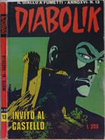 Diabolik Invito al castello - Anno XVI Nr. 13