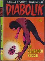 Diabolik Lo scarabeo rosso - Anno XVI Nr. 23