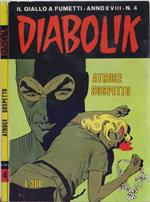 Diabolik Atroce sospetto - Anno XVIII Nr. 4