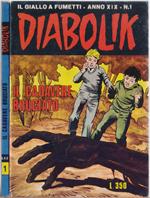 Diabolik Il cadavere bruciato - Anno XIX Nr. 1