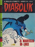 Diabolik Il mantello di luce - Anno XIX Nr. 14