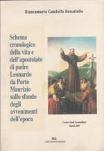 Schema cronologico della vita e dell'apostolato di padre Leonardo da Porto Maurizio