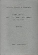 Bollettino storico-bibliografico subalpino Anno XCI 1993. Primo semestre