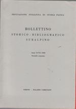 Bollettino storico-bibliografico subalpino Anno XCVII 1999. Secondo semestre