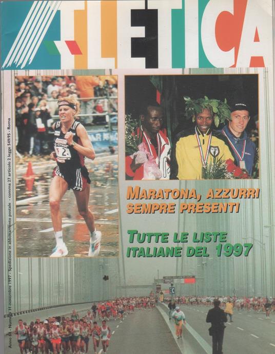 Atletica. Rivista. 1997 n. 1 - copertina