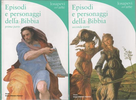 Episodi e personaggi della Bibbia. 2 voll - copertina