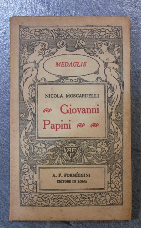 GIOVANNI PAPINI - Collana Medaglie - Nicola Moscardelli - copertina