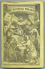 Gli Animali Parlanti. Poema Epico Con L'aggiunta Degli Apologhi, Volume Primo. Ed. Pagnoni, 1864