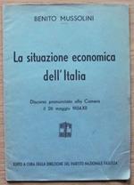 La Situazione Economica Dell'italia