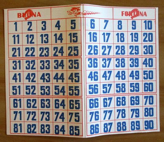  NUMERI LEGNO PER TOMBOLA marca-stella