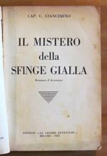 Il Mistero Della Sfinge Gialla