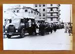 FOTO C.R.I. - CROCE ROSSA ITALIANA anni '40 Convoglio aiuti umanitari