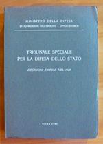 TRIBUNALE SPECIALE PER LA DIFESA DELLO STATO - Decisioni emesse nel 1929