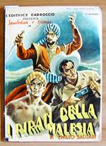 I PIRATI DELLA MALESIA - Coll. Grandi Romanzi d'Avventure N.3, 1948 - ill. a fumetti di CORBELLA