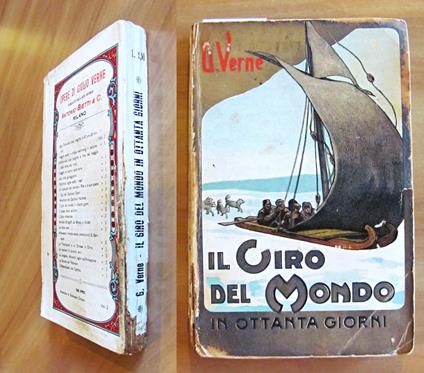 Il Giro Del Mondo In Ottanta Giorni - Jules Verne - copertina