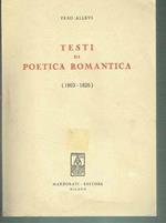 Testi Di Poetica Romantica (1803-1826)