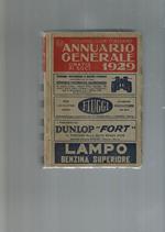 Annuario Generale 1929 - Touring Club