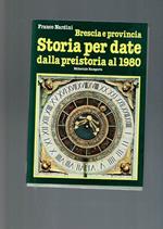 Storia Per Date Dalla Preistoria Al 1980 (Brescia E Provincia)