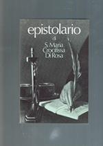 S. Maria Crocifissa Di Rosa Epistolario Vol. I 1836-1849