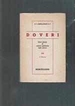 Doveri Vol. III. Dieci minuti di cultura spirituale ogni giorno