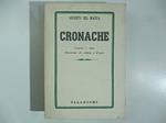 Cronache. Uomini e idee. Occasioni di critica e d\'arte