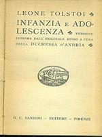 Infanzia e adolescenza