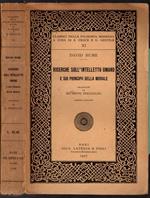 Ricerche Sull'Intelletto Umano E Sui Principii Della Morale