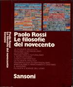 Le filosofie del novecento