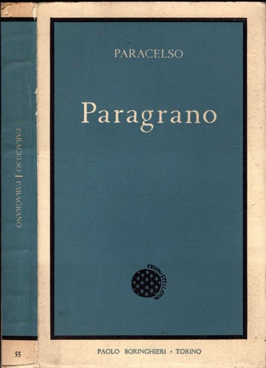 Paragrano (Paracelso) - copertina