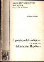 Il Problema Della Religione E La Nascita Della Sinistra Hegeliana