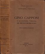 Gino Capponi E La Cultura Toscana Nel Secolo Decimonono