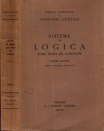 Sistema Di Logica Come Teoria Del Conoscere Volume Secondo