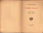 Poemi Italici - Paulo Ucello - Rossini - Tolstoi