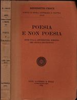 Poesia E Non Poesia Note Sulla Letteratura Europea Del Secolo Decimonono