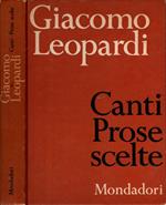 CANTI PROSE SCELTE - Giacomo Leopardi