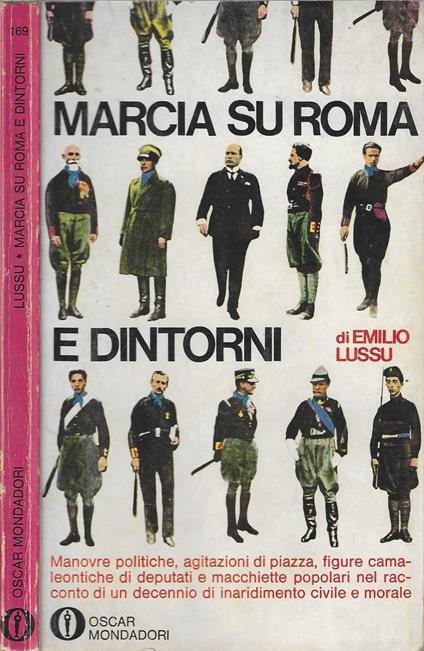 Marcia su Roma e dintorni - Emilio Lussu - copertina