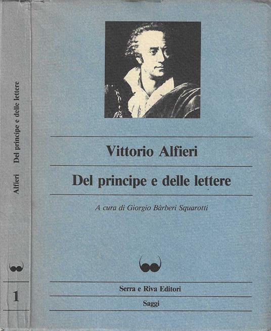 Vittorio Alfieri - Del principe e delle lettere - copertina