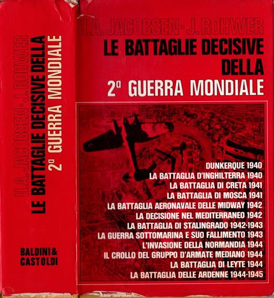 Le battaglie decisive della 2° guerra mondiale - copertina