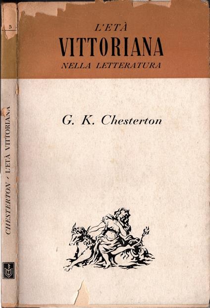 L' età Vittoriana nella letteratura  - G. K. Chesterton - Gilbert K. Chesterton - copertina