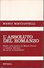 L' Assoluto Del Romanzo - Marco Macciantelli - copertina